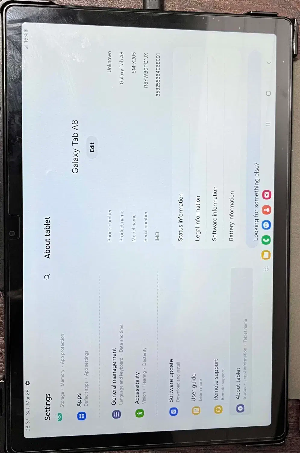 تبلت سامسونگ Galaxy Tab 10.5 X205 ظرفیت 64 و رم 4|تبلت|تهران, آرژانتین|دیوار