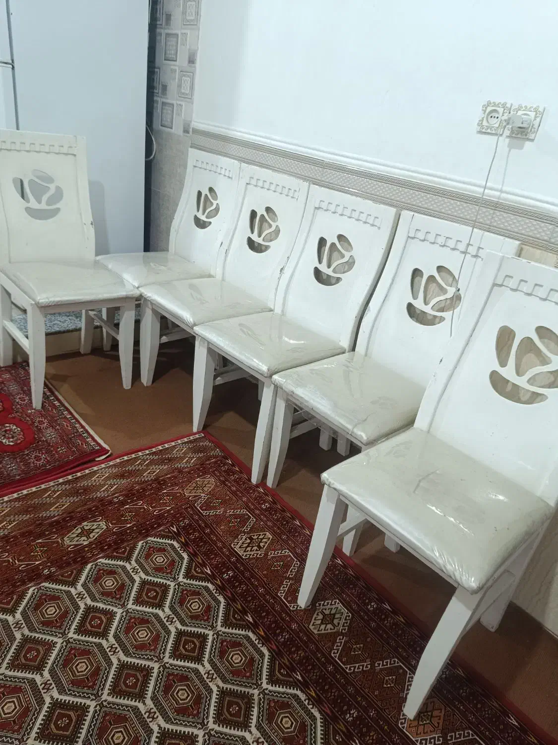 غذاخوری 6نفره|میز و صندلی غذاخوری|آق قلا, |دیوار