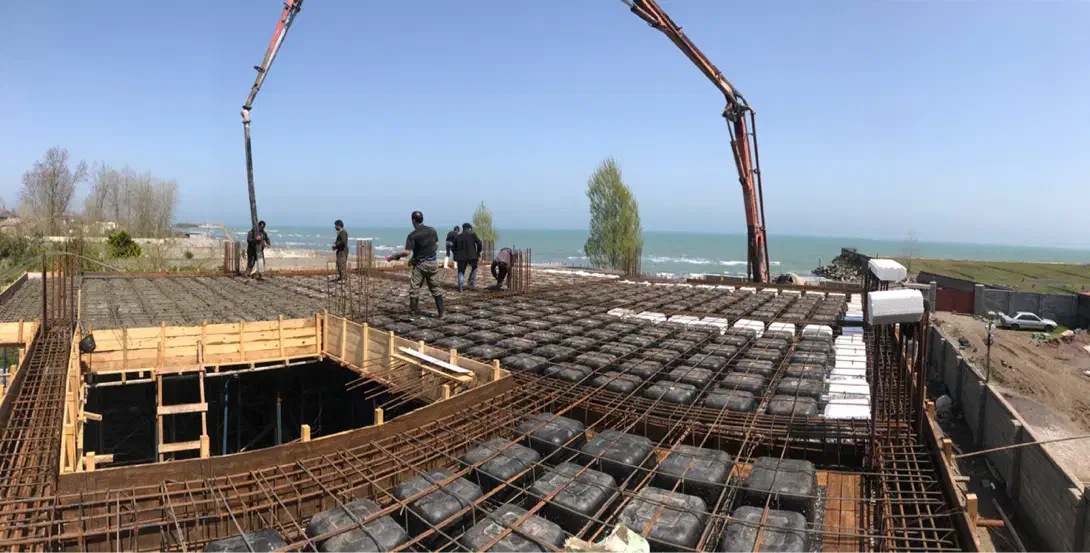 آرماتوربندی اسکلت بتنی ویلا آپارتمان و استخر|خدمات پیشه و مهارت|لاهیجان, کوی خزر|دیوار