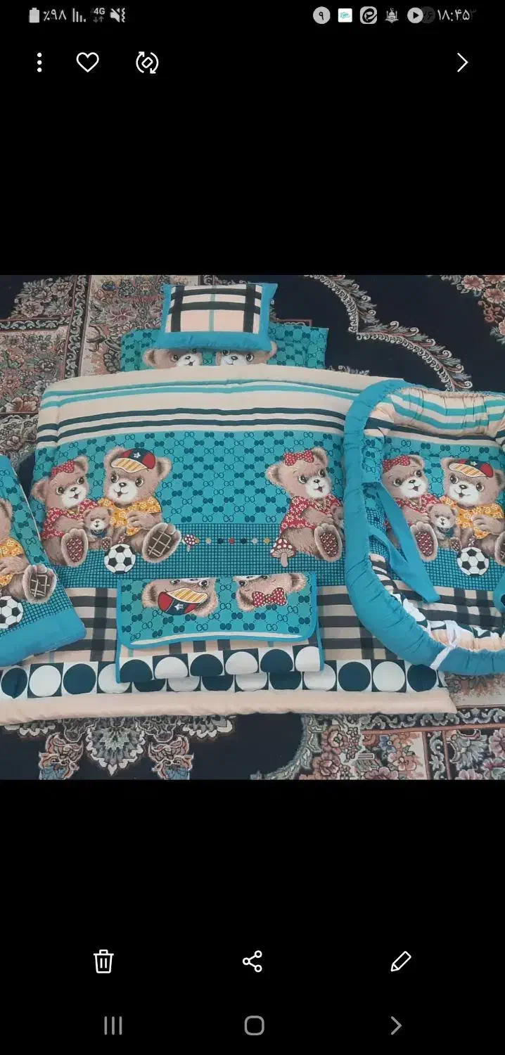 سرویس خواب نوزاد|اسباب و اثاث بچه|فلاورجان, |دیوار