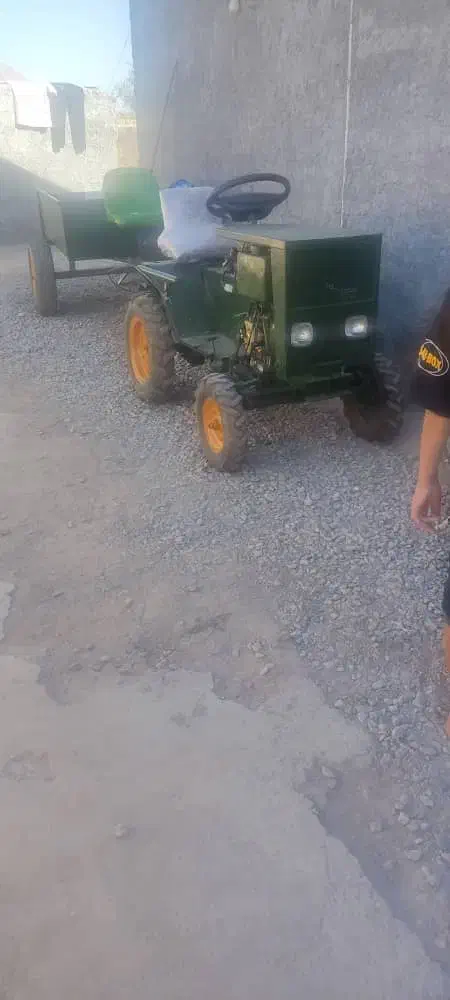 مینی تراکتور کشاورزی همراه با ادوات|ماشینآلات صنعتی|رشت, جماران|دیوار