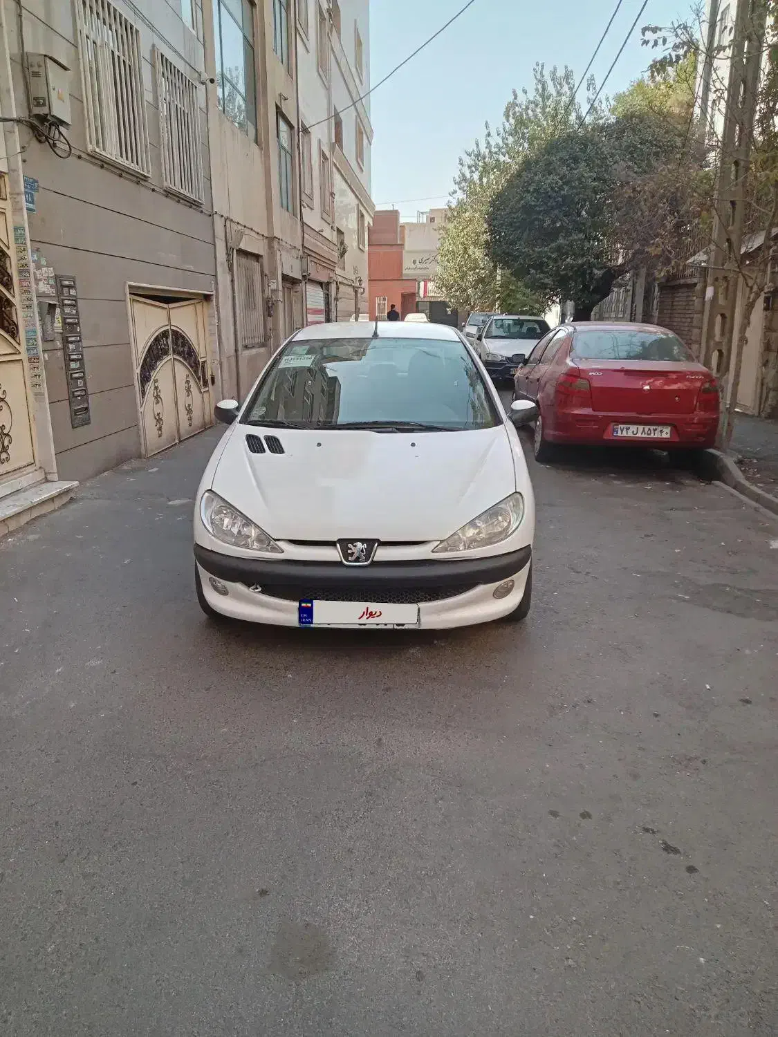پژو 206 تیپ 3سفید مدل98|خودرو سواری و وانت|تهران, بریانک|دیوار