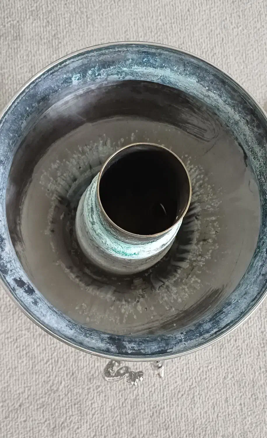 سماور طوفان ۶لیتری با کاسه وسینی کاملا سالم|سماور، چایساز، قهوهساز|کرج, استاندارد|دیوار