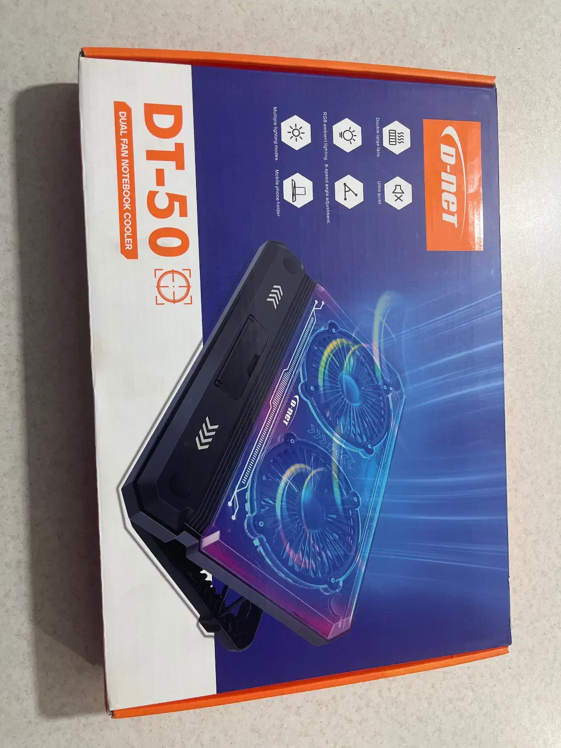 فن لپتاپ کاملا نو برند D-NET|قطعات و لوازم جانبی رایانه|باقرشهر, |دیوار