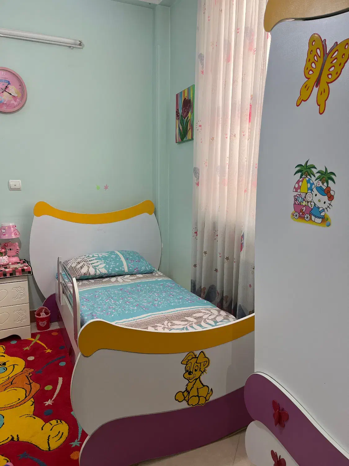 تخت اتاق کودک|اسباب و اثاث بچه|بابل, |دیوار