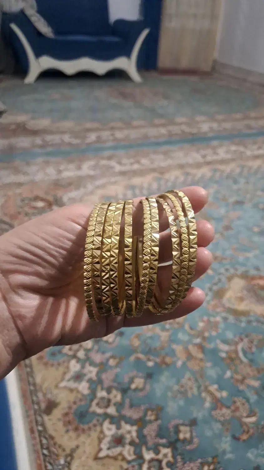 ده عدد النگوی  طلا روس فقط ۱۰۰۰۰۰۰|بدلیجات|خرم‌آباد, |دیوار