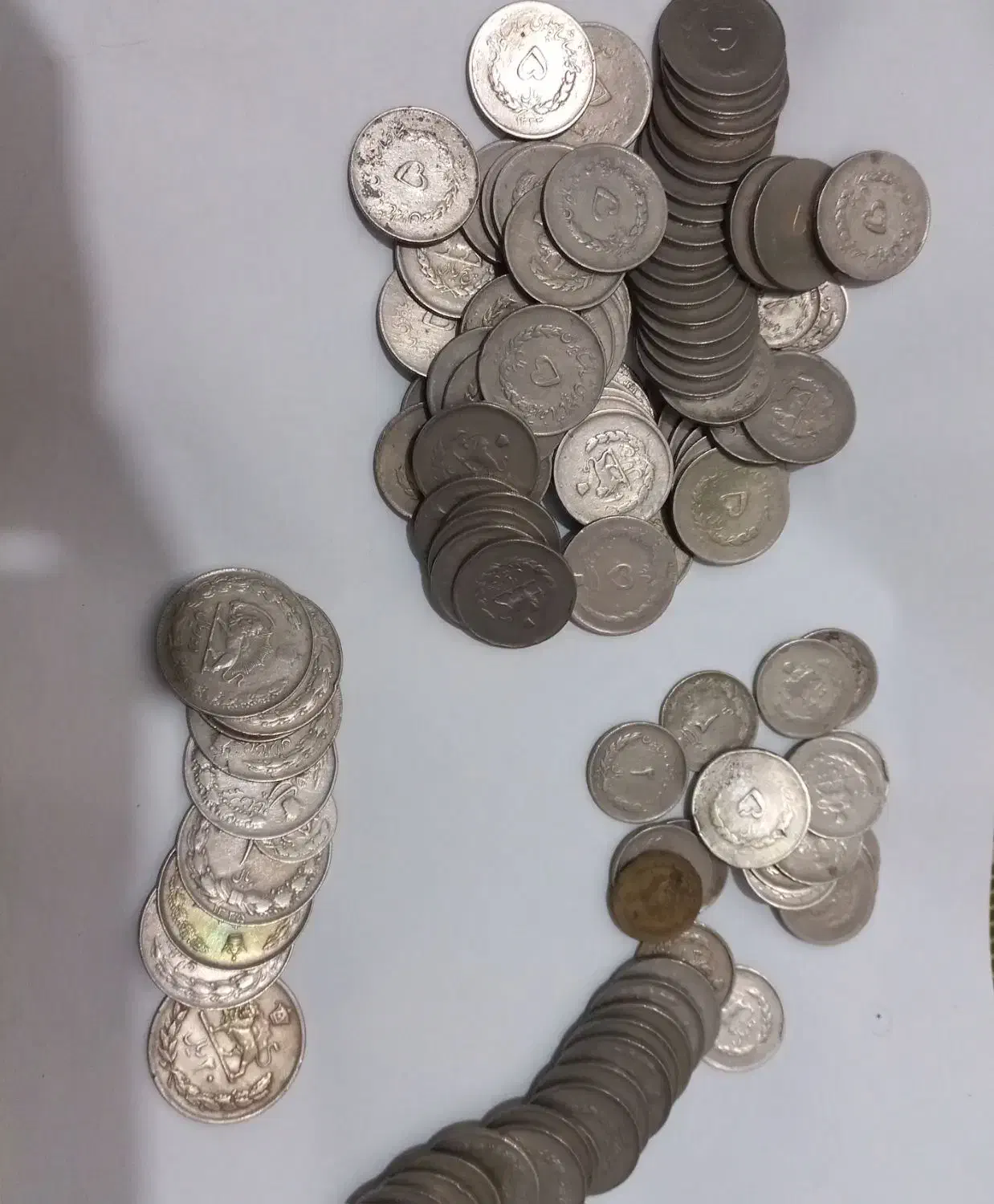 حدود ۱۴۰ سکه ی پهلوی|کلکسیون سکه، تمبر، اسکناس|ساری, |دیوار