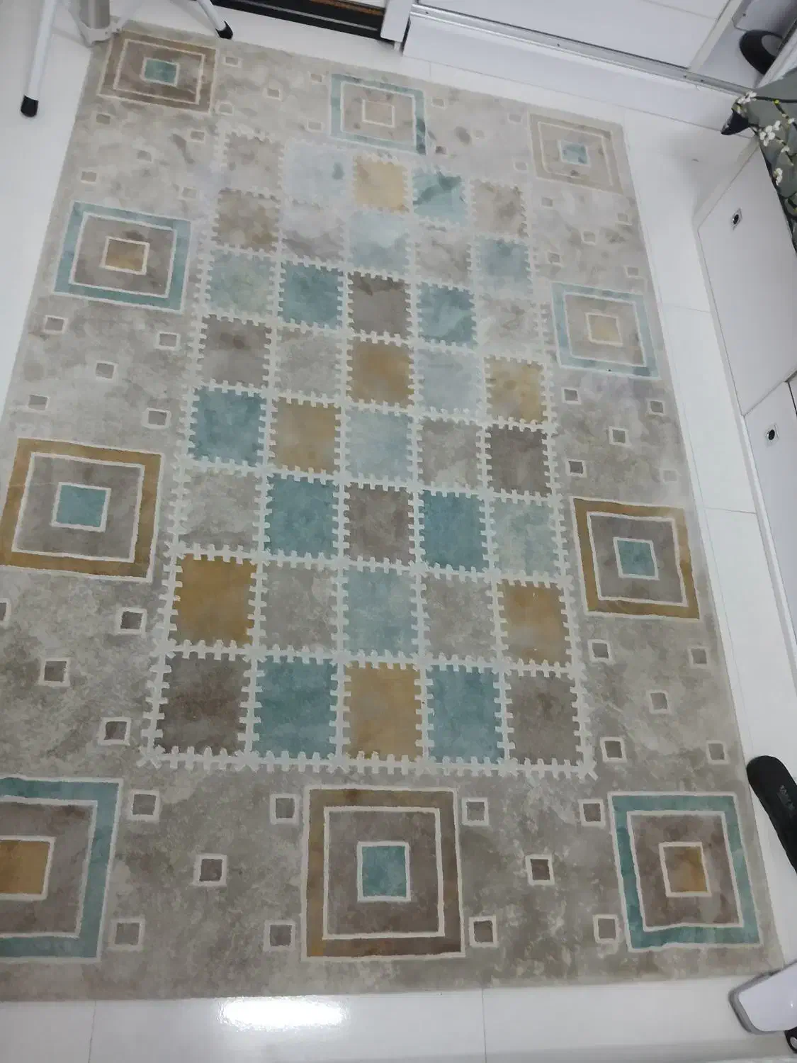 دو عدد فرش ۴متری مارک ساوین طرح جدید|فرش|قم, شهرک سازمان آب|دیوار