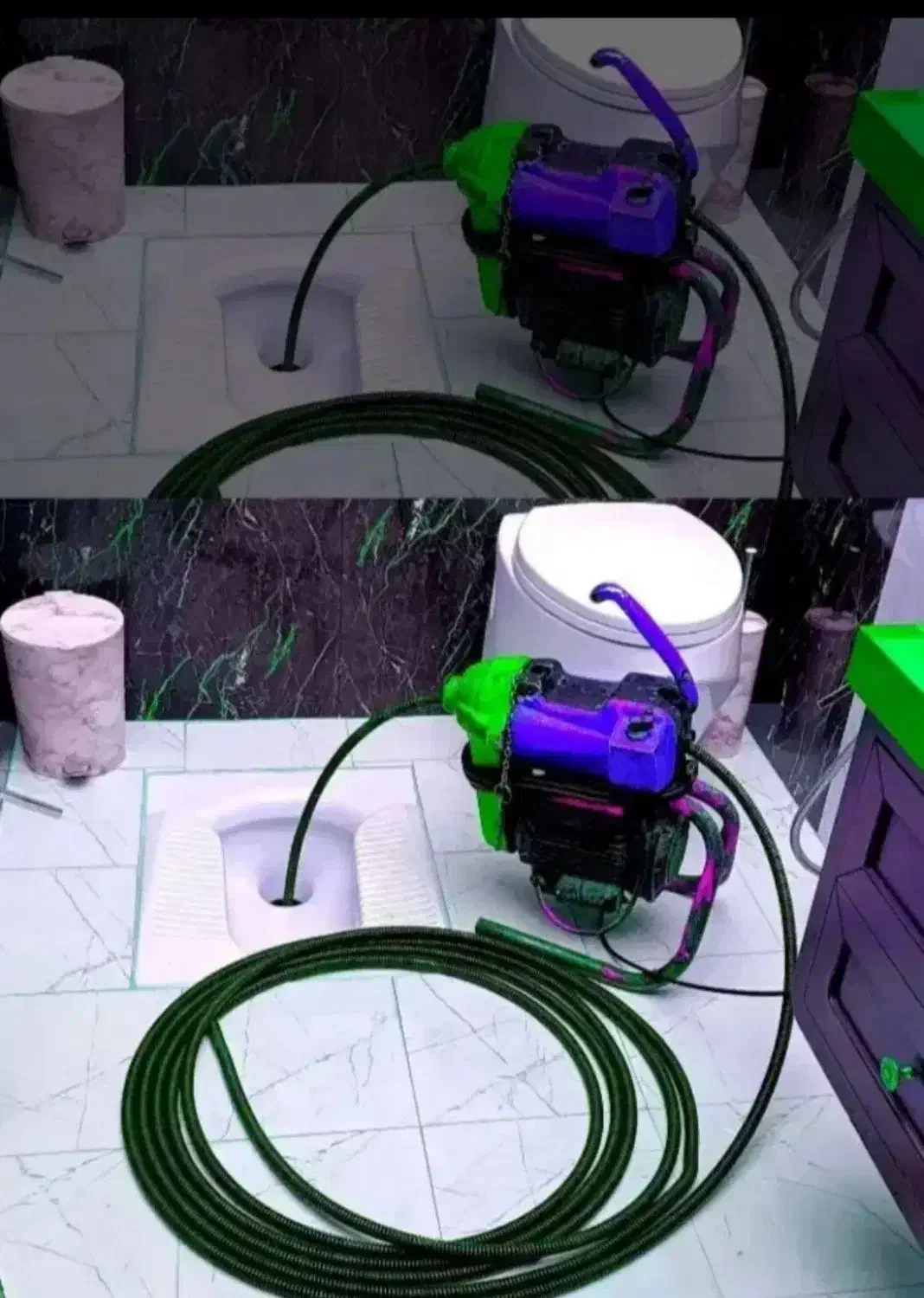 تخلیه چاه.لوله بازکنی. شبانه روزی ارزان تر ازهمه|خدمات پیشه و مهارت|قم, ارم|دیوار