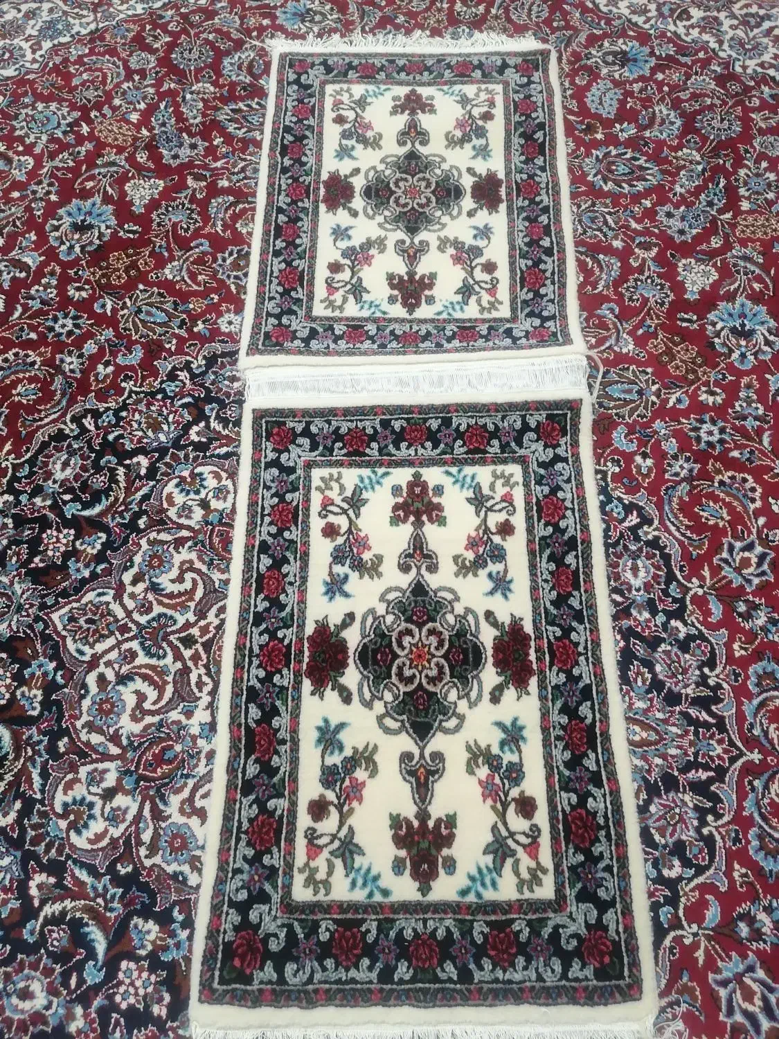 فرش|پشتی|بیجار, |دیوار