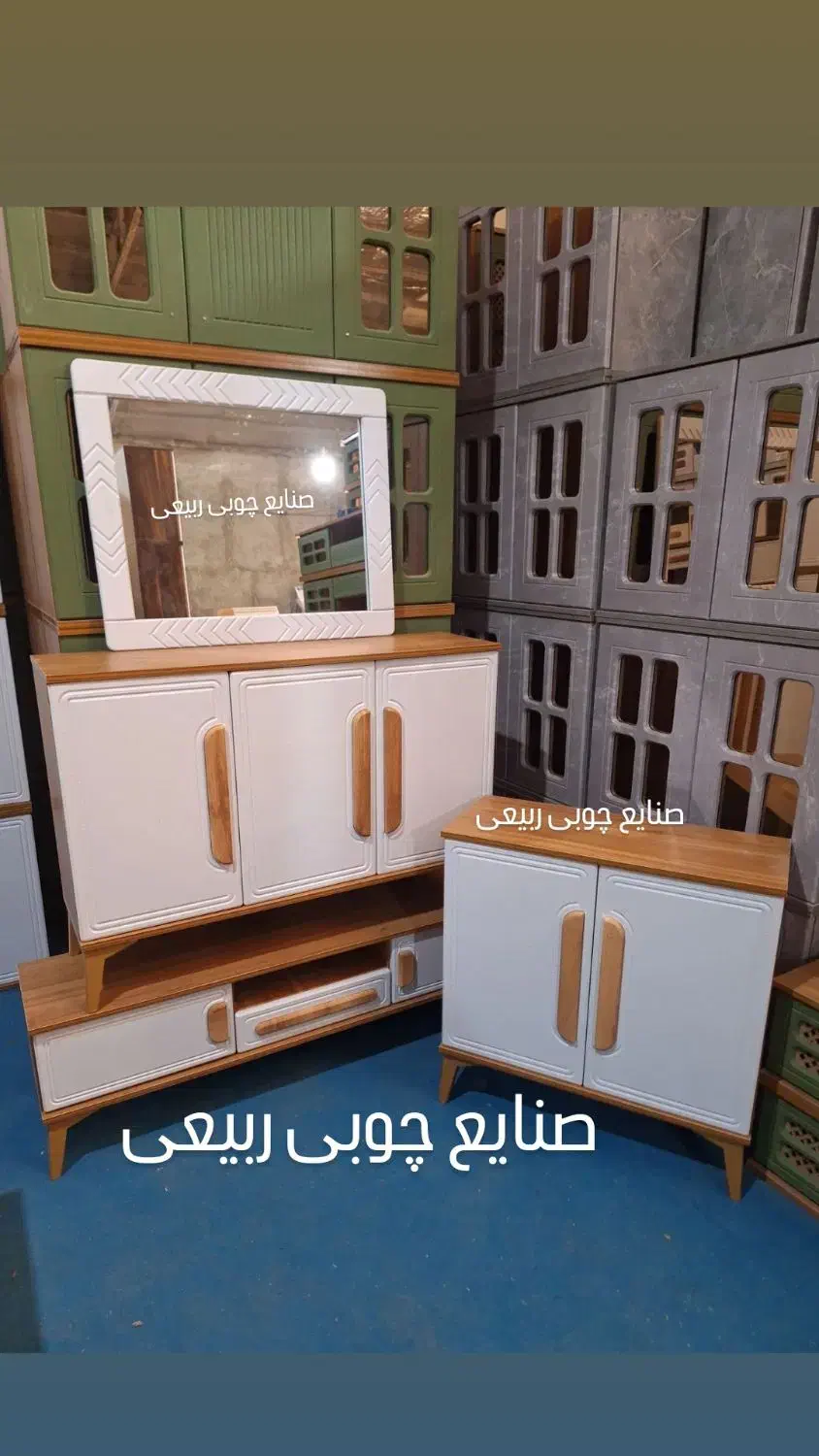 کنسول آینه و جاکفشی و تی وی.مدل نیلا آینه خور|بوفه، ویترین، کنسول|تهران, شهید رجایی|دیوار