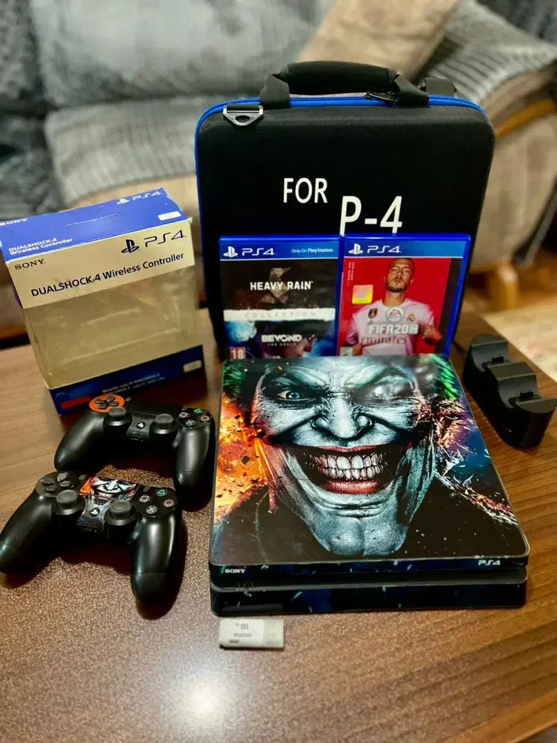 ps4 slim 1ترابایت|کنسول، بازی ویدئویی و آنلاین|اهواز, باغ شیخ|دیوار