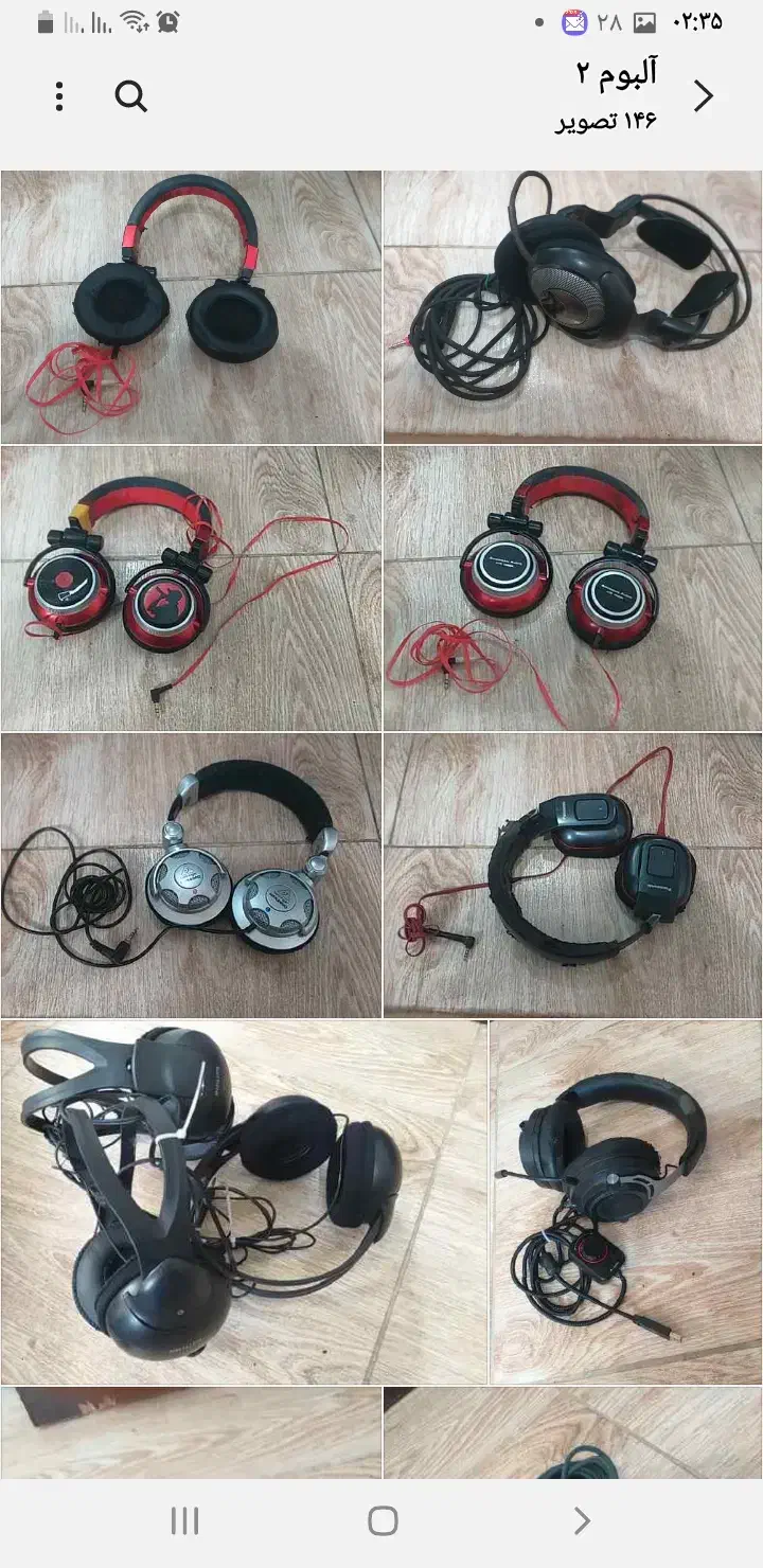 فروش و معاوضه هدفون و هدست های حرفه ای استوک|قطعات و لوازم جانبی رایانه|تهران, هرندی|دیوار