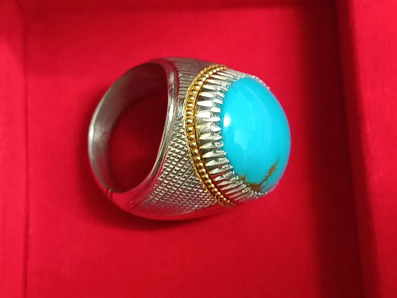 انگشتر فیروزه اصل نیشابور|جواهرات|شیراز, عادل آباد|دیوار