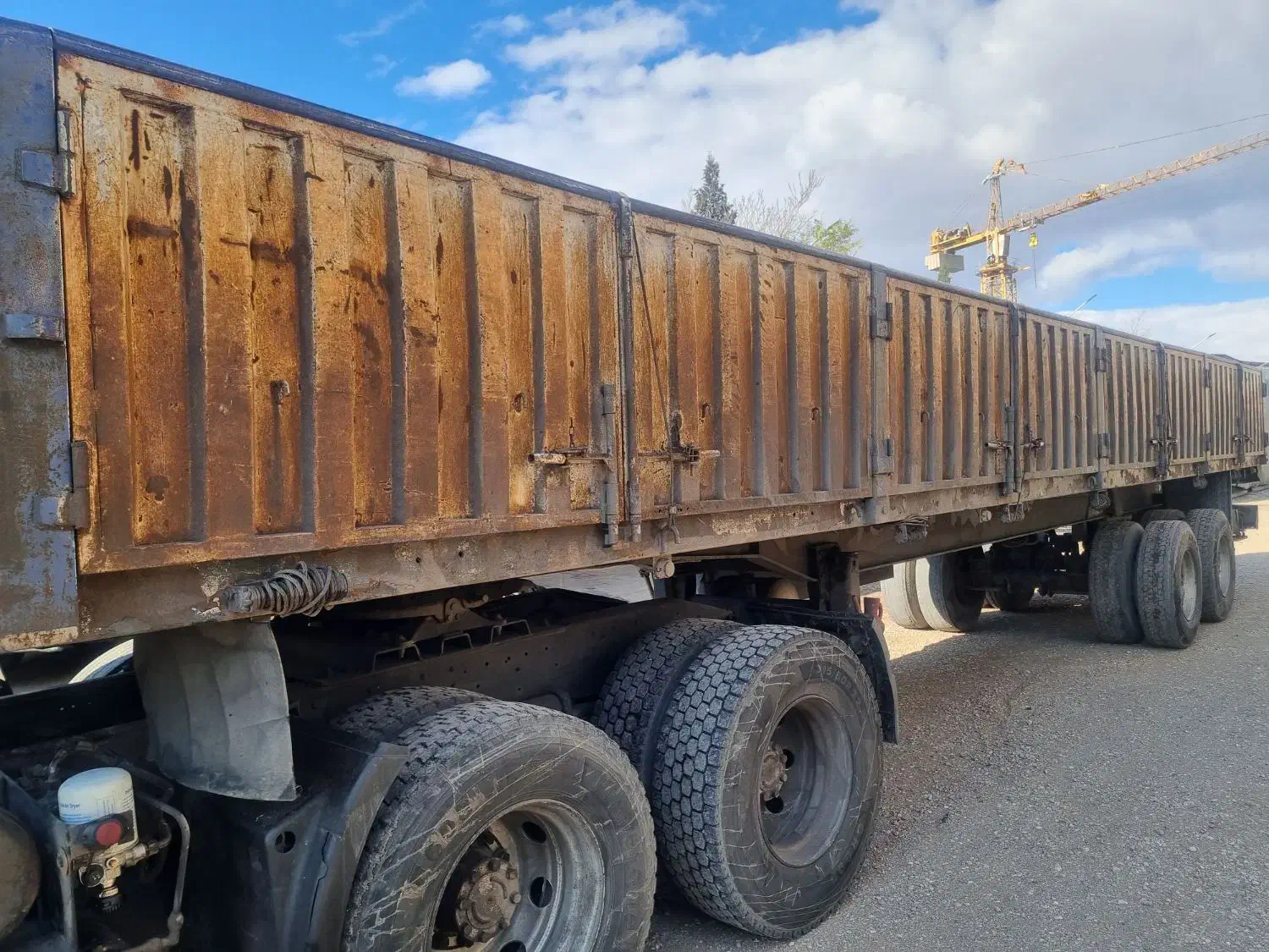 تریلی بغل دار ایران کاوه مدل ۸۵|خودرو سنگین|اردبیل, |دیوار