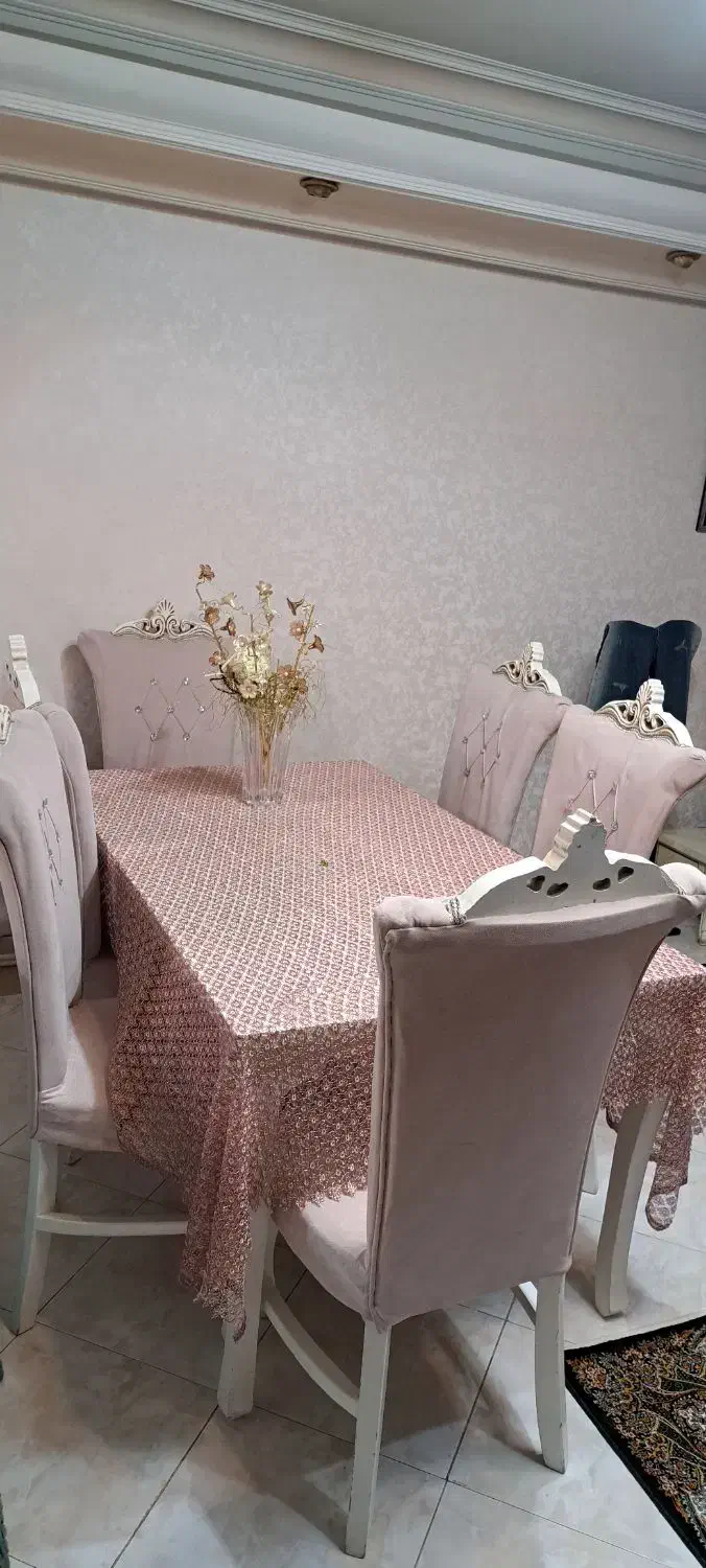 ناهار خوری ۶ نفره|میز و صندلی غذاخوری|اندیشه, اندیشه فاز ۲|دیوار