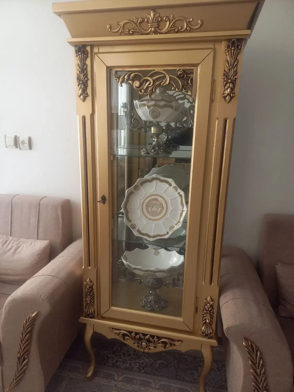 گنجه یا بوفه|بوفه، ویترین، کنسول|مشهد, فاطمیه|دیوار