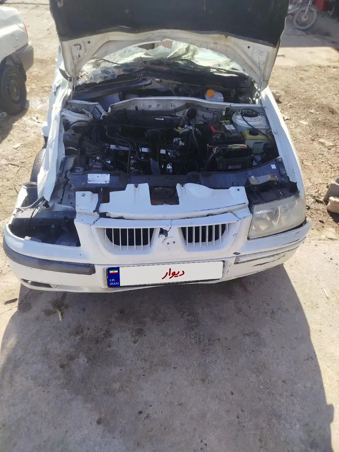 سمند تصادفی مدل 93|خودرو سواری و وانت|کازرون, |دیوار