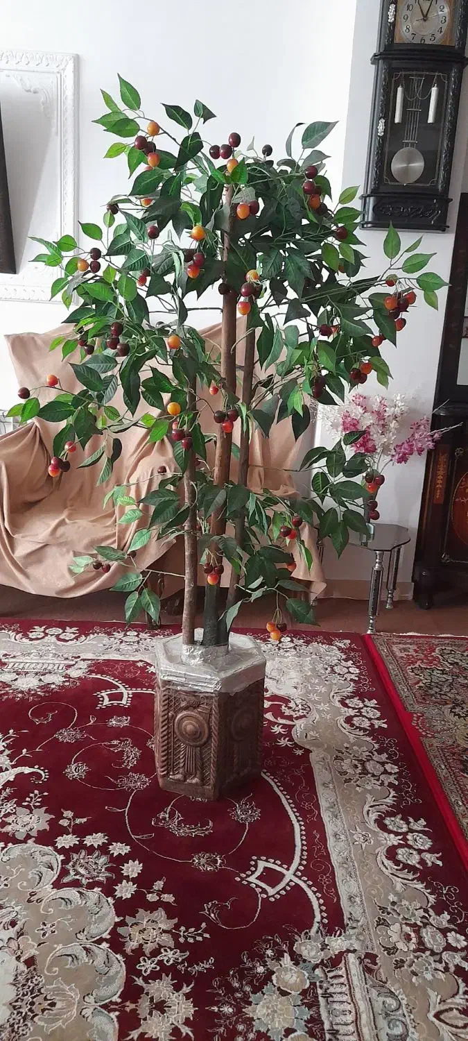 درختچه گیلاس|گل مصنوعی|زنجان, |دیوار