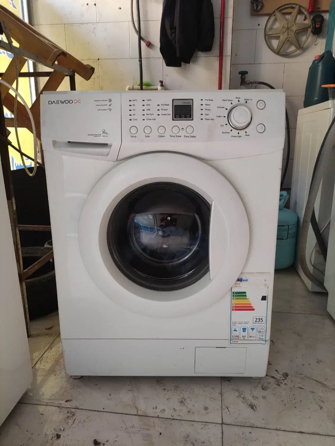 لباسشویی دوو|ماشین لباسشویی و خشک‌کن لباس|اراک, |دیوار