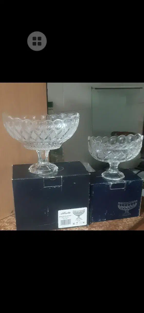 کشکول میوه خوری و آجیل خوری|ظروف سرو و پذیرایی|میانه, |دیوار