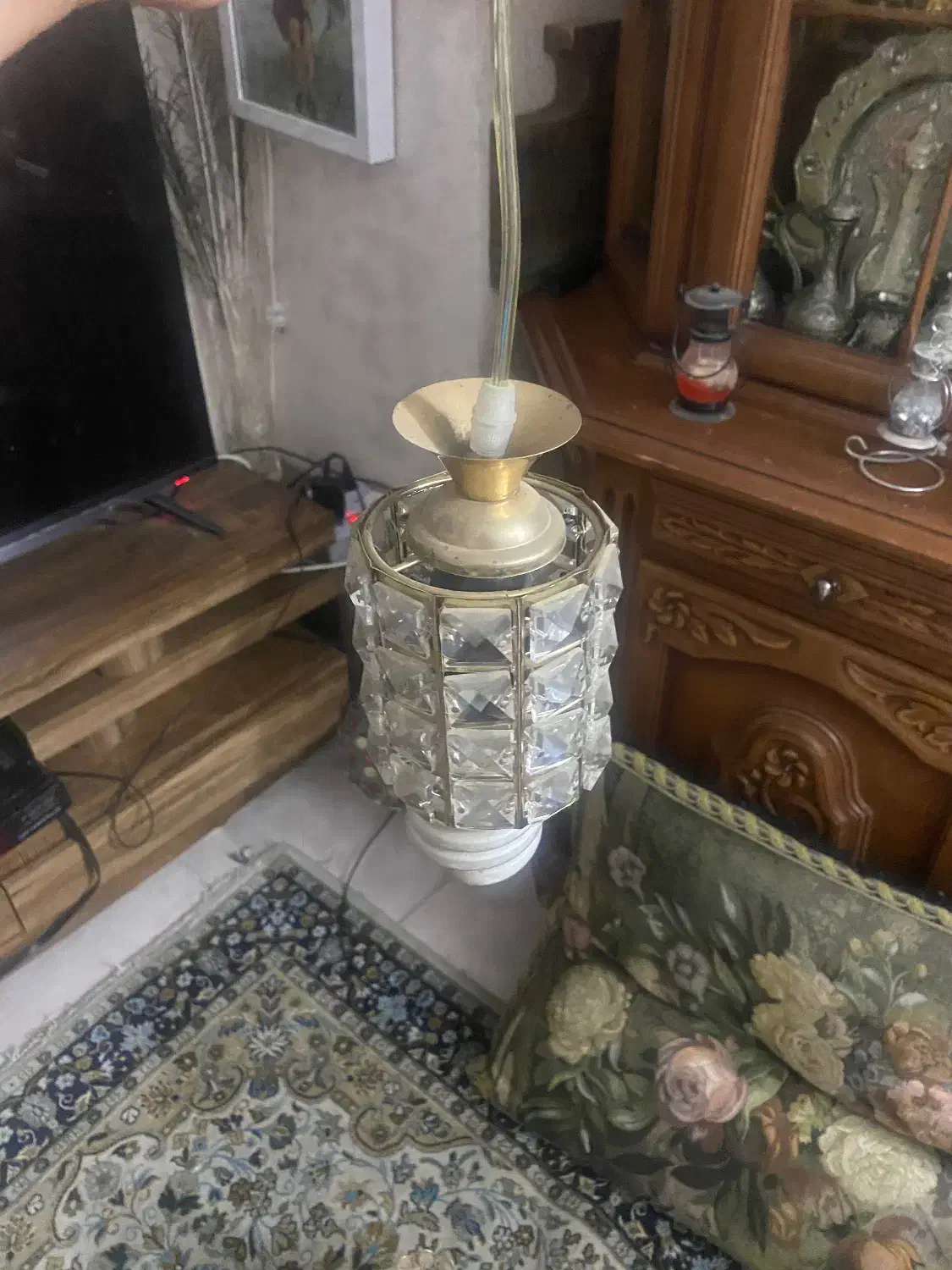 دو عدد لوستر و دو عدد لوستر راهرو|لوستر و چراغ آویز|شیراز, شهرک گلستان|دیوار