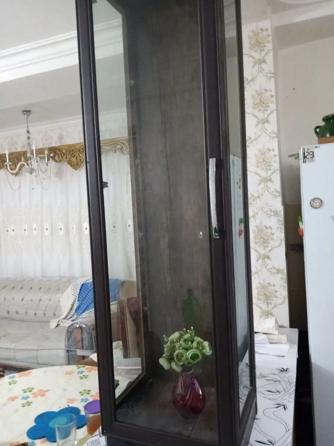 ویترین ایستاده یک متری4طبقه|بوفه، ویترین، کنسول|فومن, |دیوار