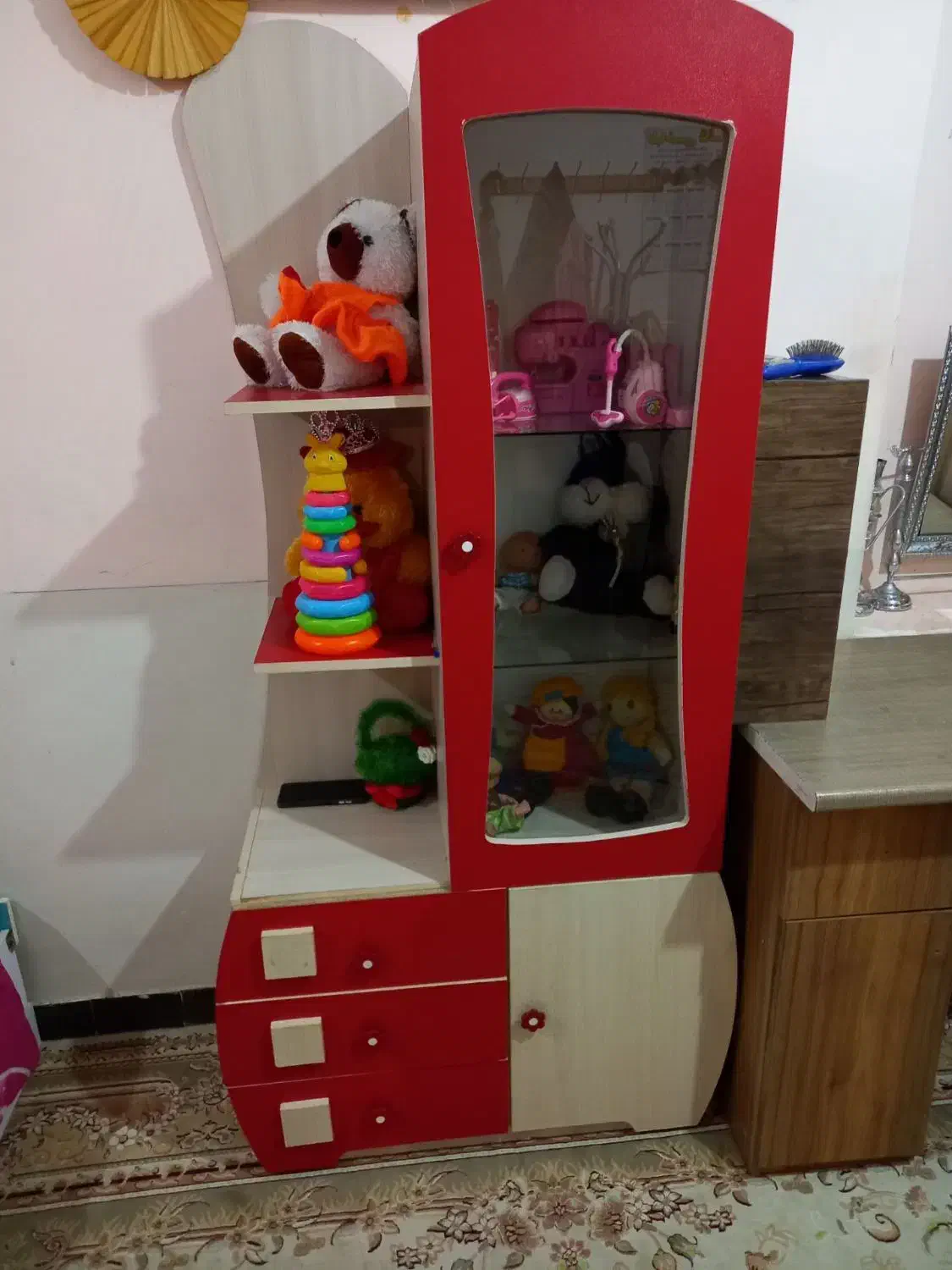 کمد کودک|جاکفشی، کمد، دراور|شهرکرد, |دیوار