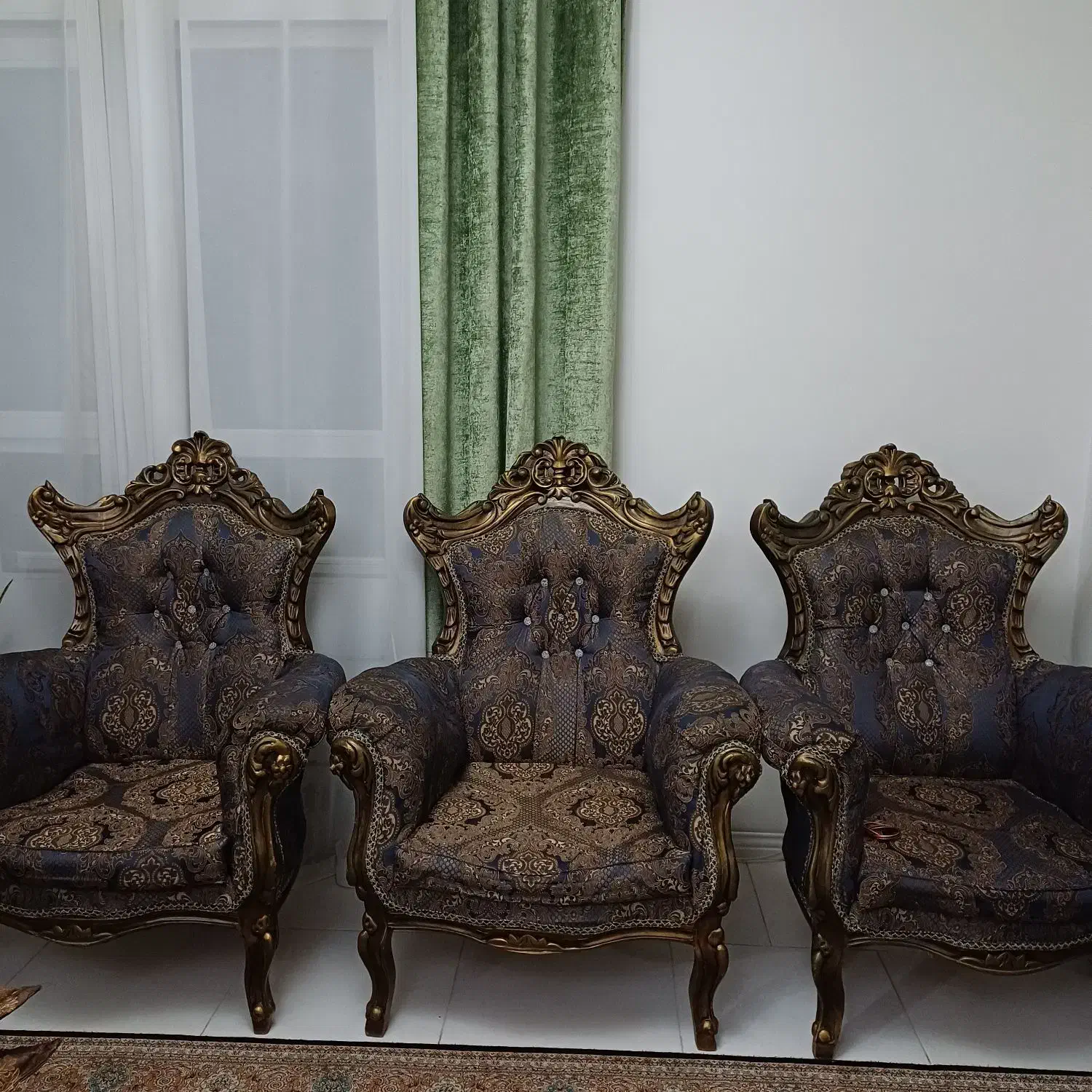 مبل استیل ۹ نفره|مبلمان خانگی و میز عسلی|رباط‌کریم, مسکن مهر آبشناسان|دیوار