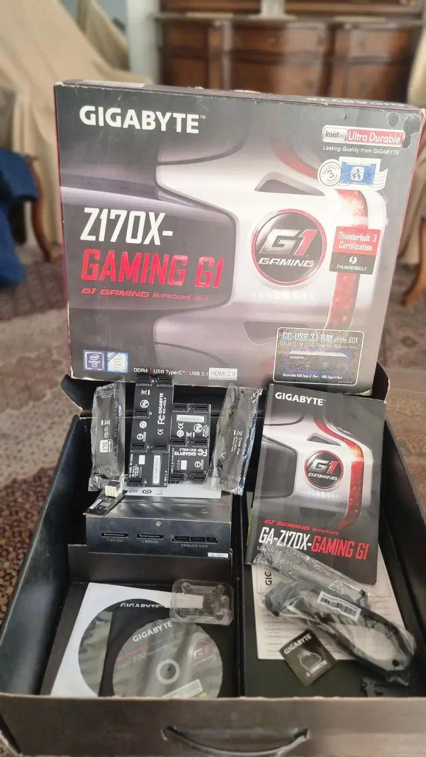 مادربرد G1 Z170Xگیگابایت گیمینگ|قطعات و لوازم جانبی رایانه|تهران, درختی|دیوار