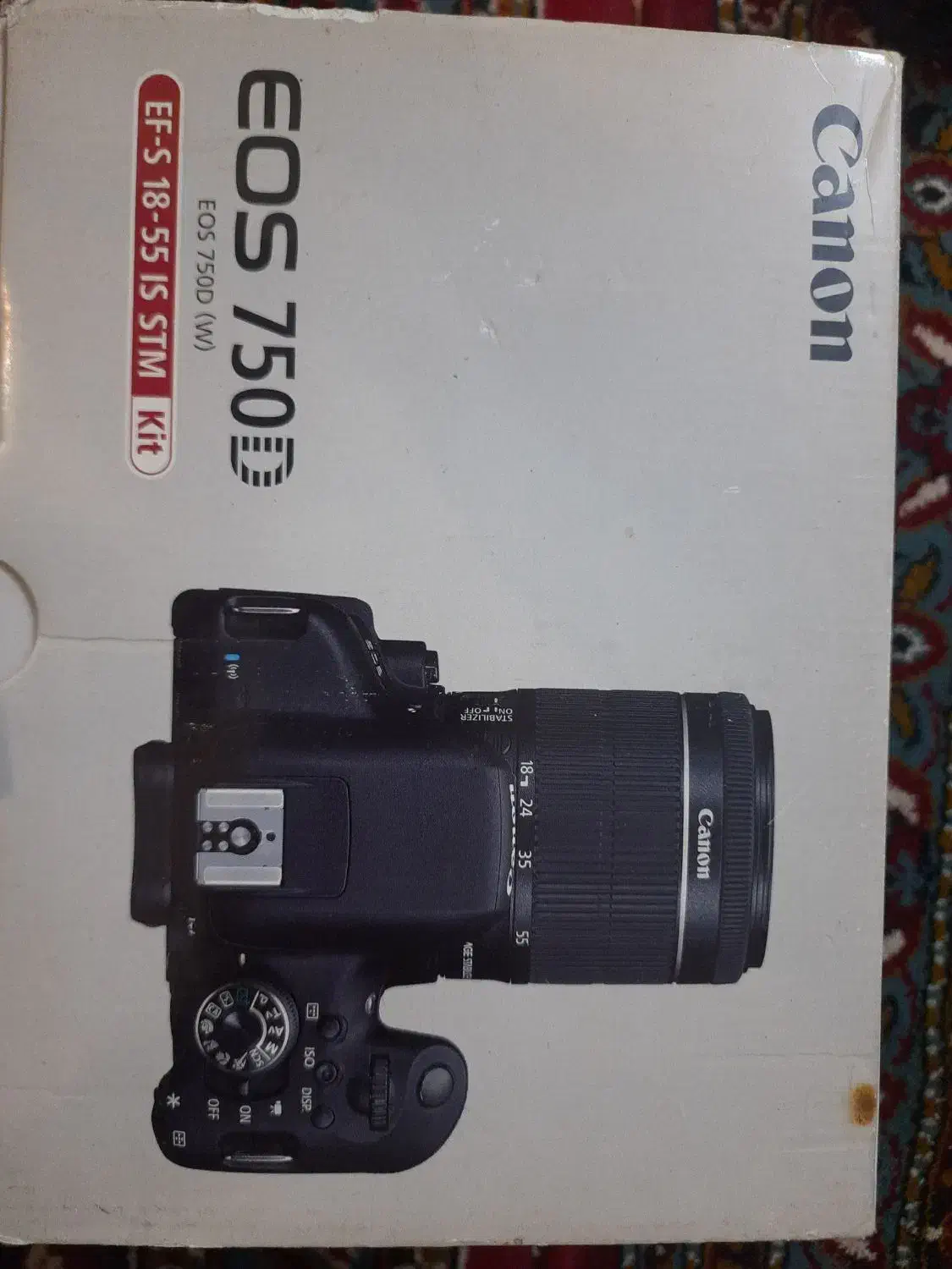 دوربین کنون مدل ۷۵۰D|دوربین عکاسی و فیلمبرداری|گرگان, |دیوار