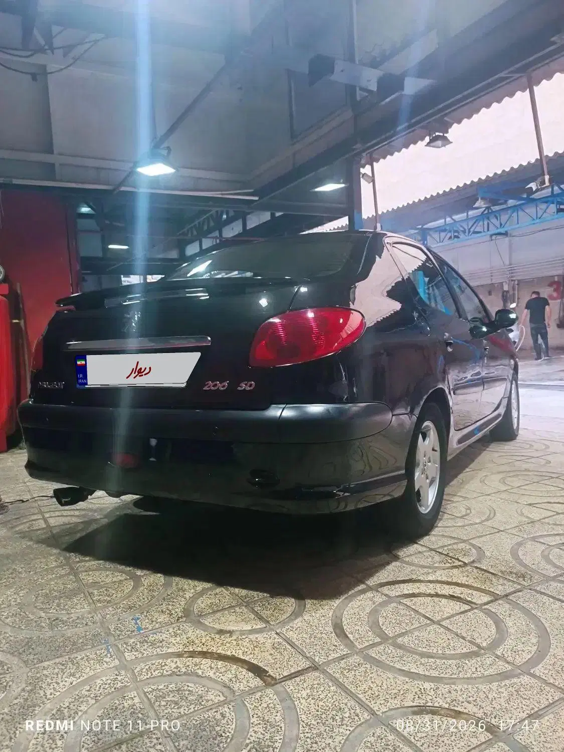 206 SD V8|خودرو سواری و وانت|تهران, جمالزاده|دیوار