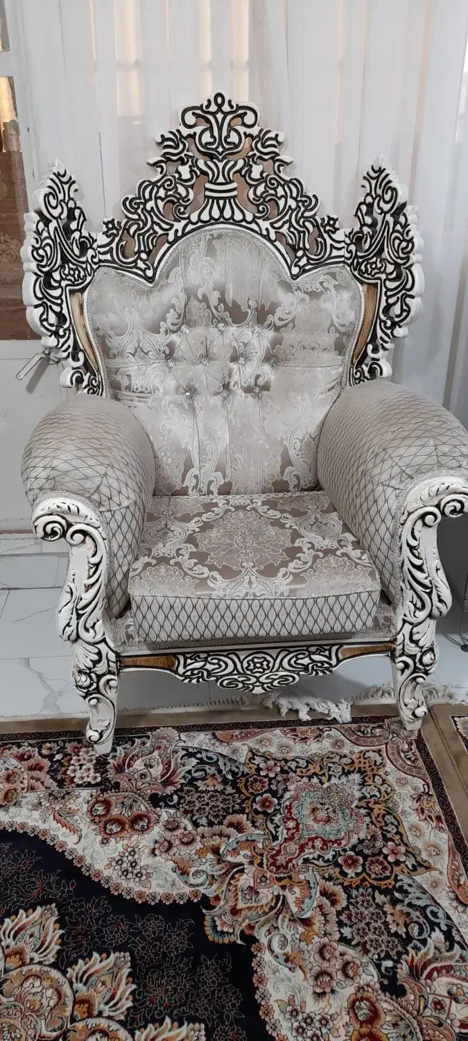 مبل هفت نفره|مبلمان خانگی و میز عسلی|محمدشهر, جعفرآباد|دیوار