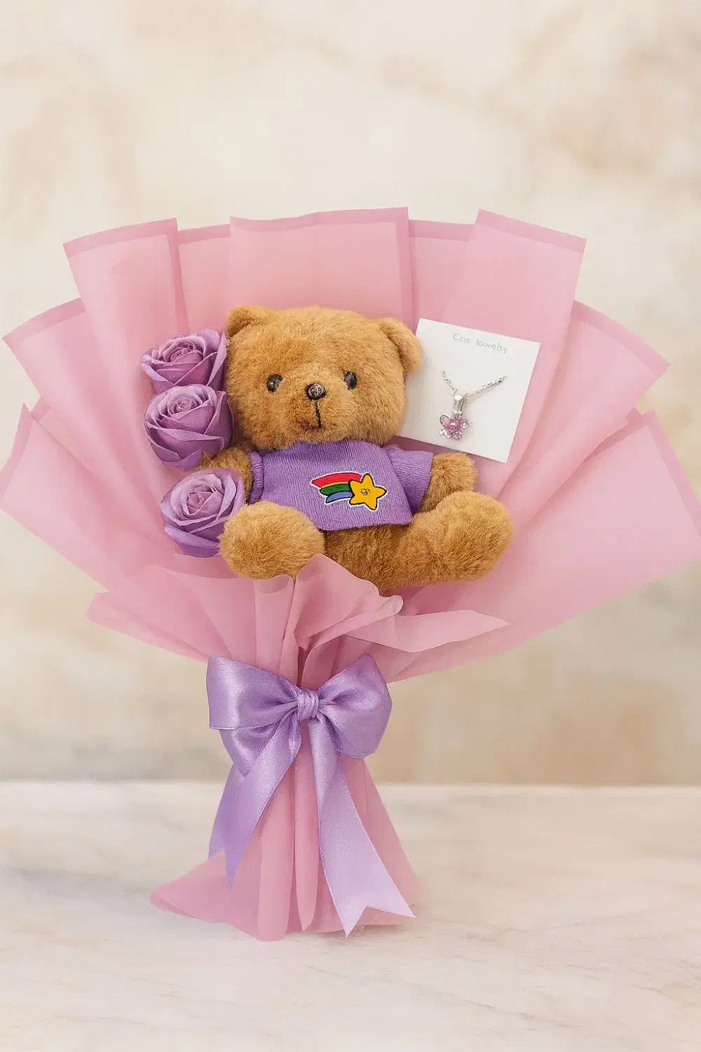 اکسسوری باکس هدیه دسته گل عروسکی|گل مصنوعی|یزد, |دیوار