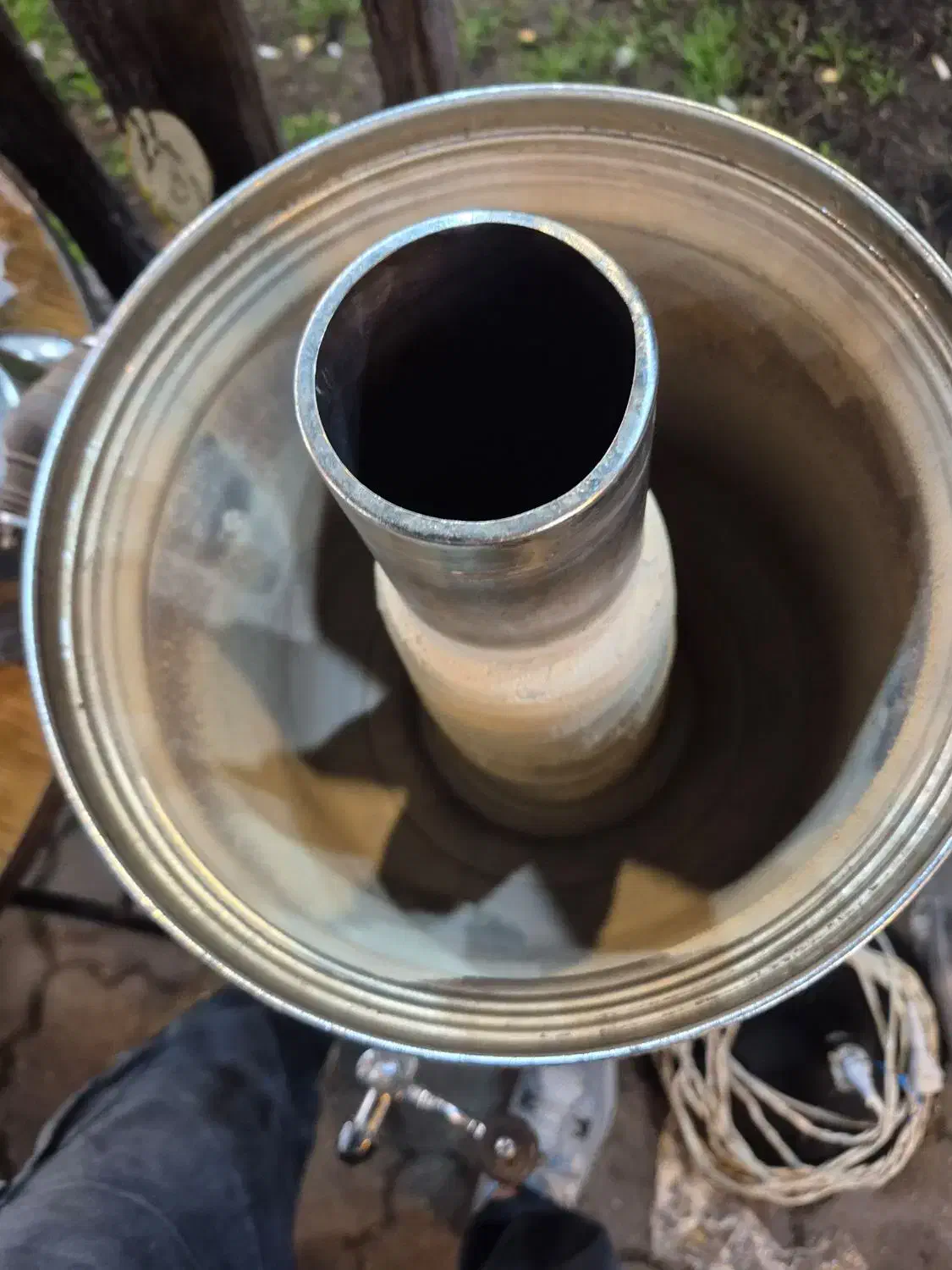 سماور گازی 30 لیتری برنجی|سماور، چایساز، قهوهساز|رشت, اسماعیل آباد|دیوار