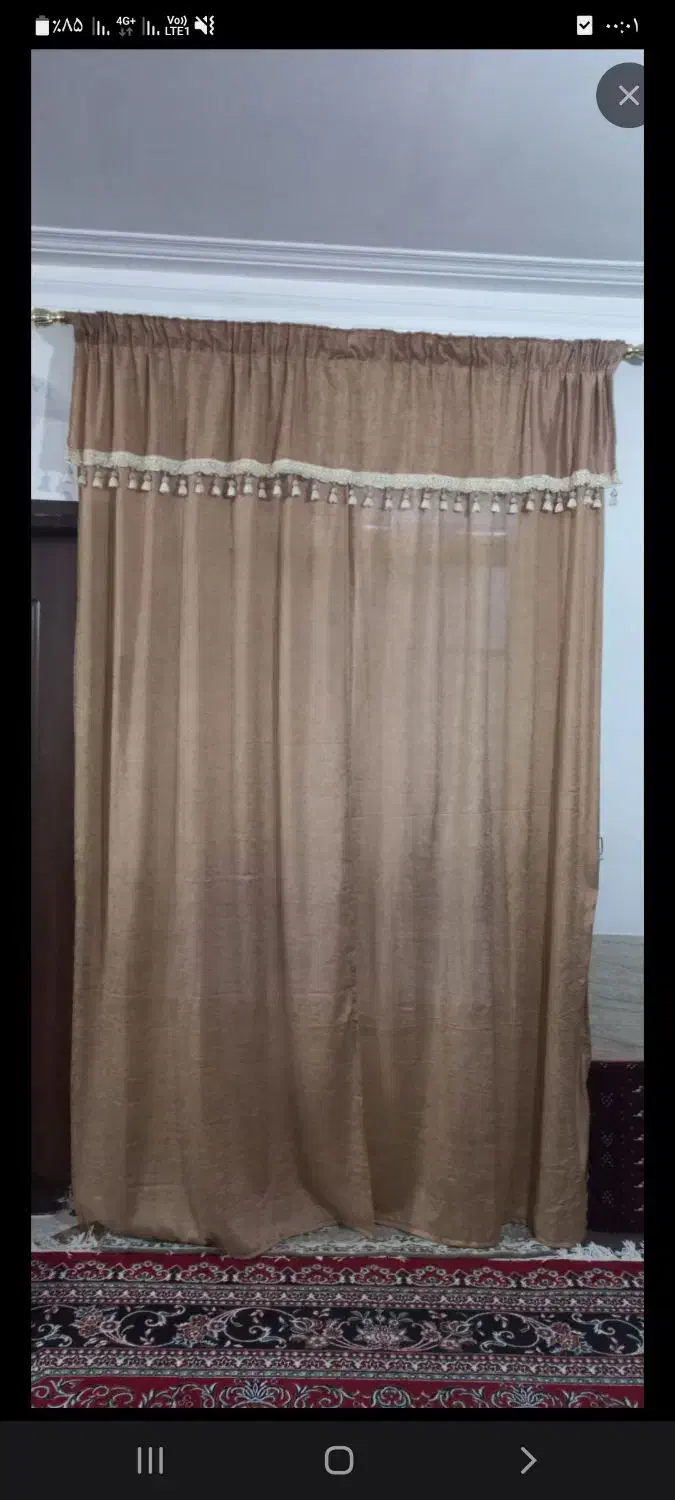 پرده ی دم دری|پرده، رانر، رومیزی|تربت‌حیدریه, آبشار|دیوار