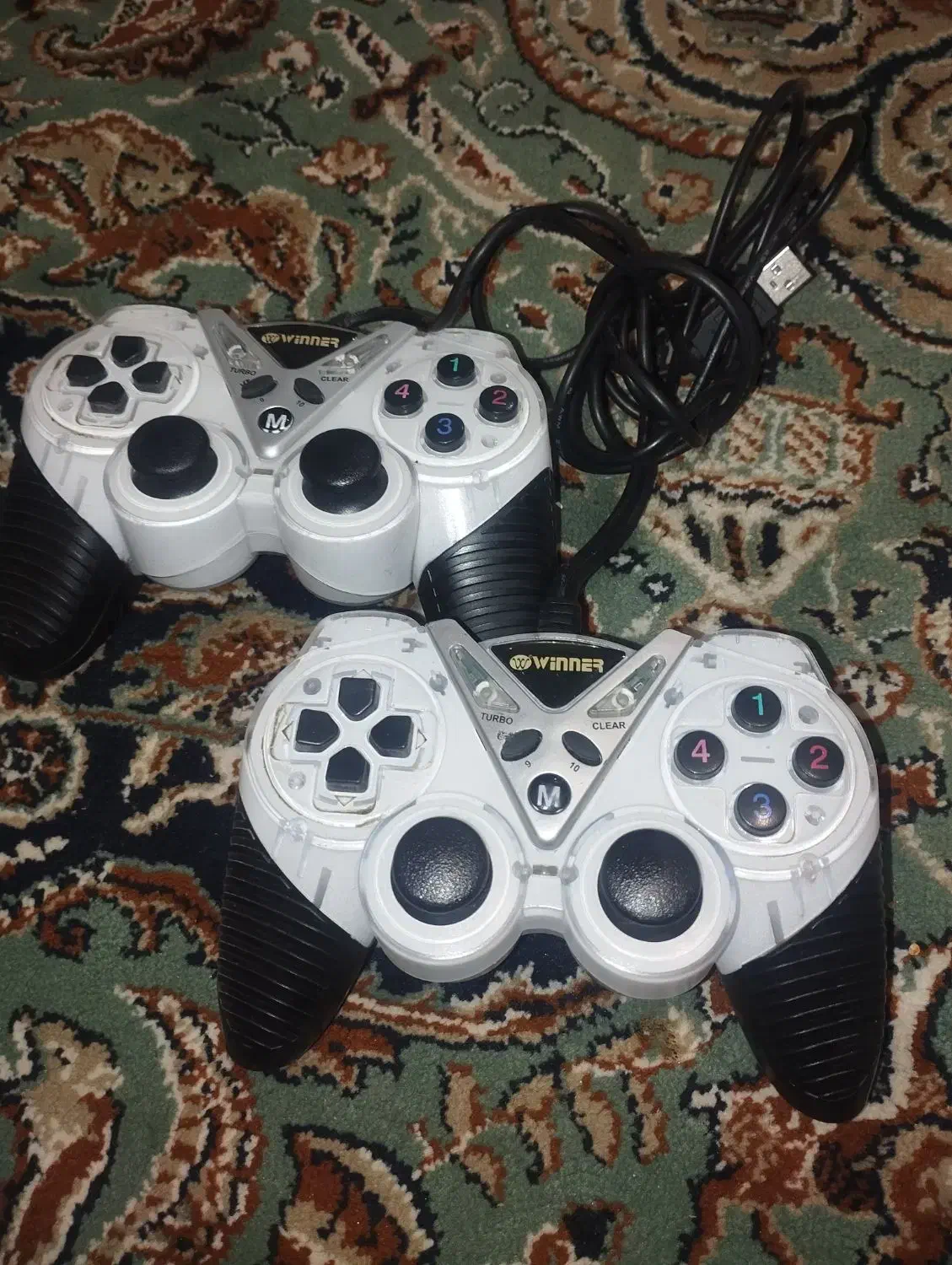 دو عدد دسته بازی در حد نو|کنسول، بازی ویدئویی و آنلاین|تهران, گرگان|دیوار