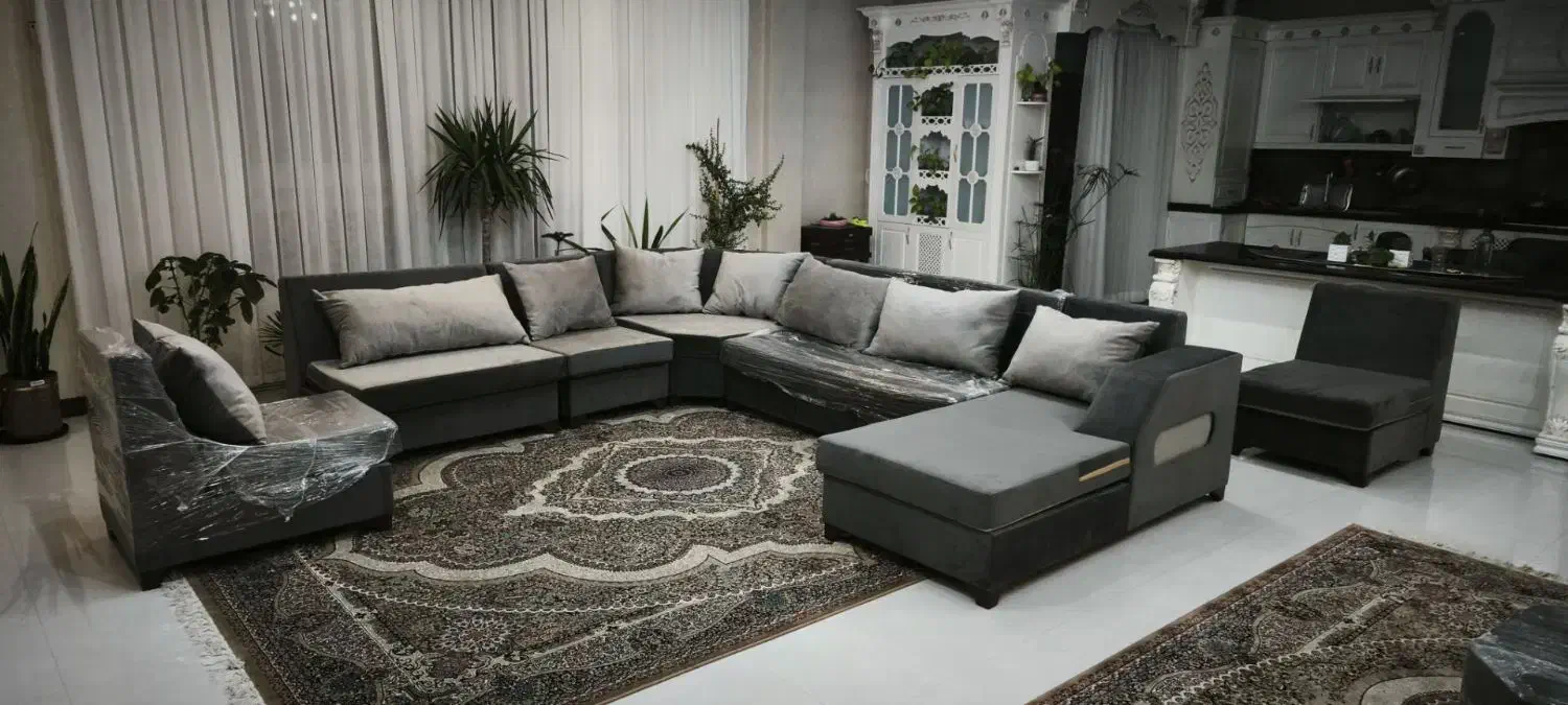 مبل ال راحتی مبلمان تخت شو باکیفیت کد 4|مبلمان خانگی و میز عسلی|مشهد, خواجه ربیع|دیوار