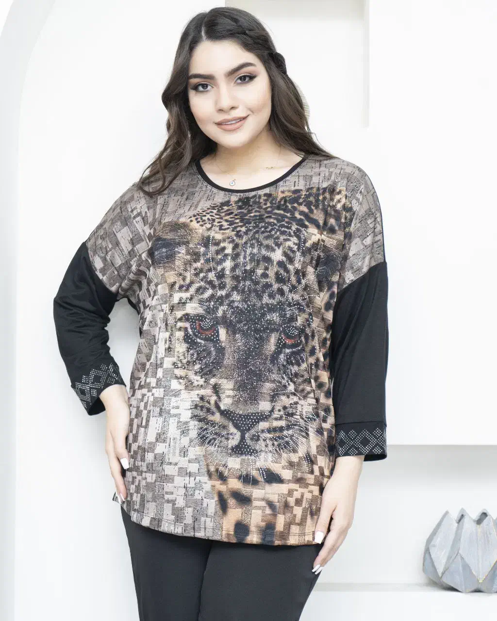 بلوز زنانه آستین سه ربع|لباس|مشکین‌دشت, |دیوار