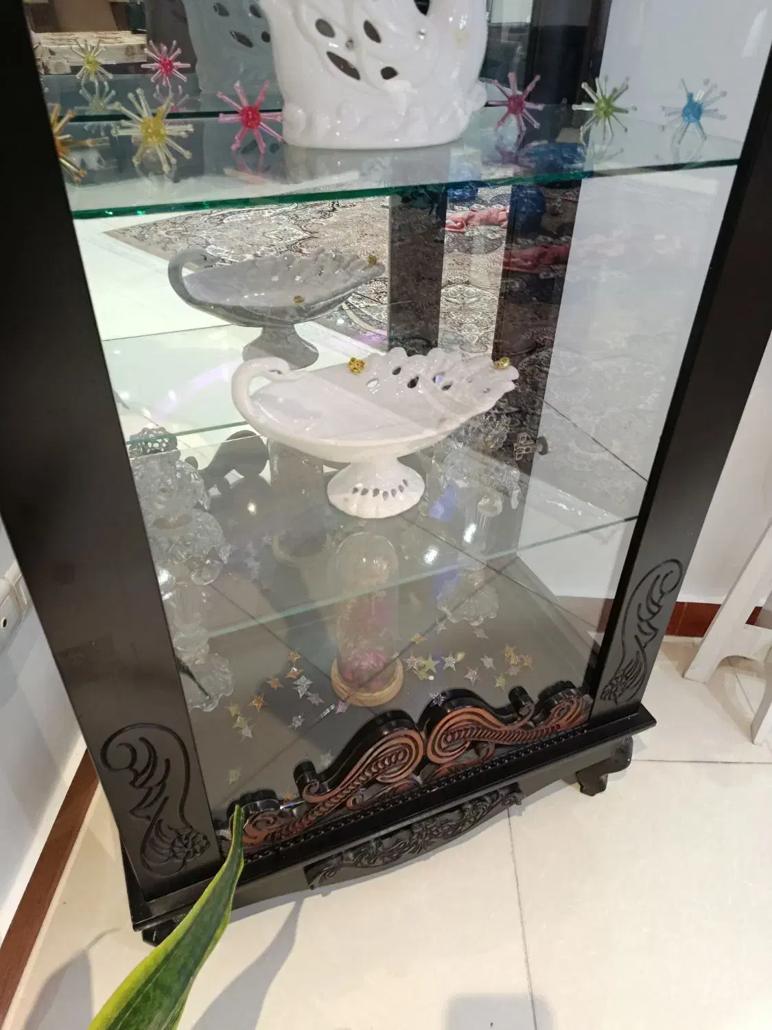 بوفه|بوفه، ویترین، کنسول|صومعه‌سرا, |دیوار