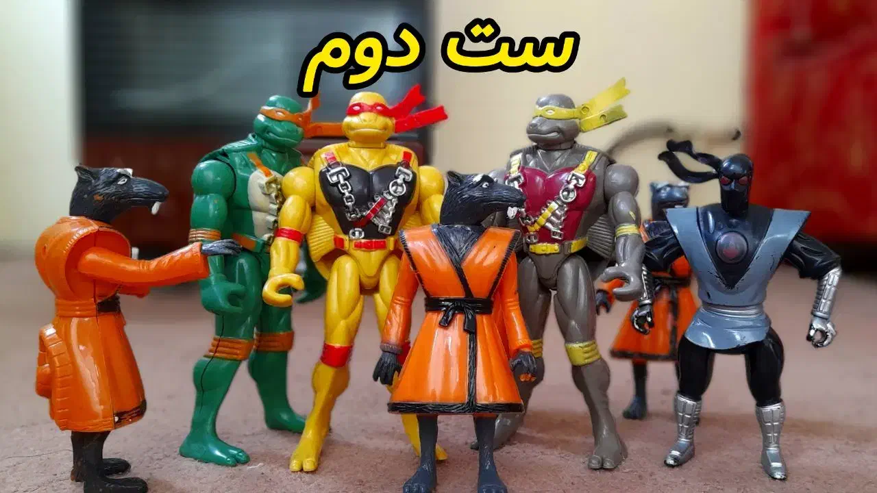 اسباب بازی عروسک فیگور لاکپشت های نینجا خاص|اسباببازی|رشت, لاکانی|دیوار