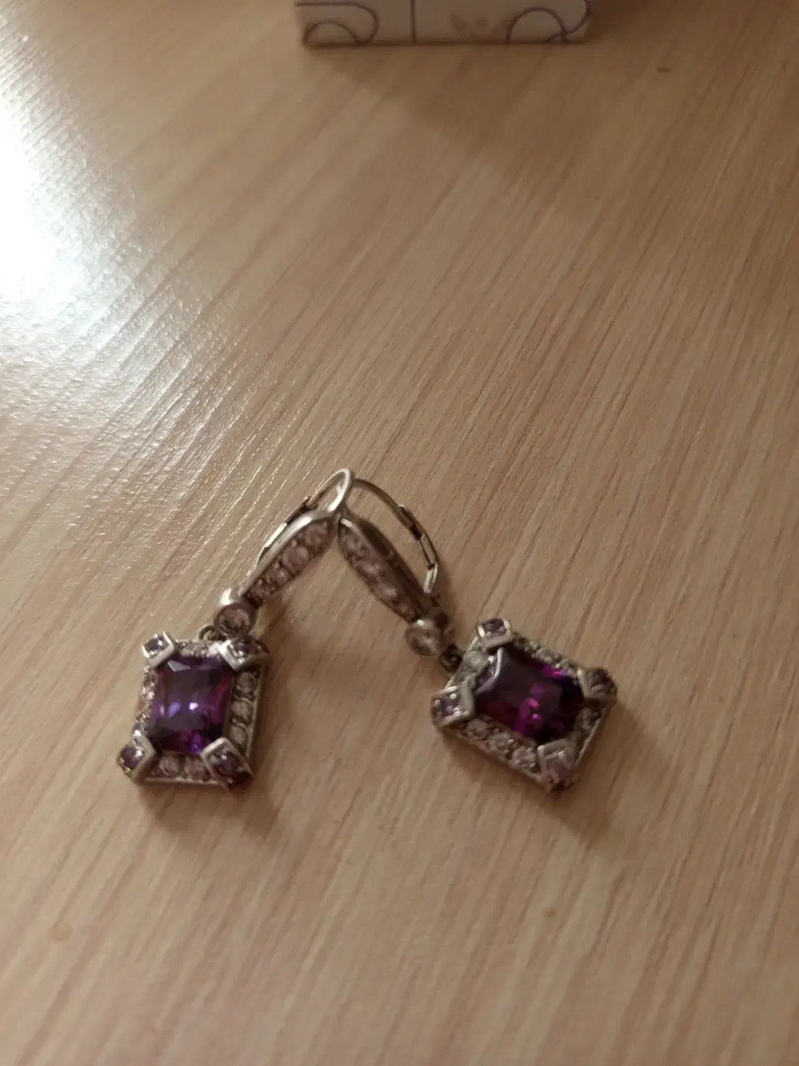 گوشواره نقره نگین دار|بدلیجات|تهران, چهارصد دستگاه|دیوار