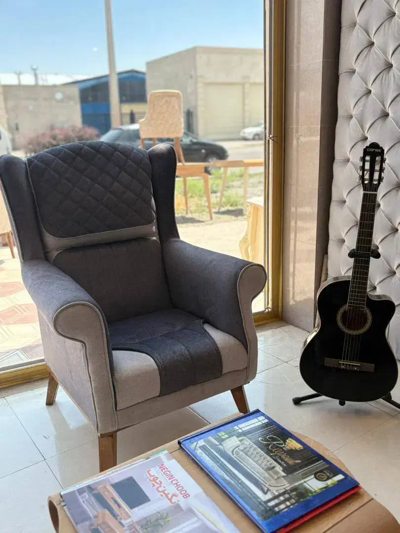 مبل راحتی مدل رئال (تخت خواب شو ) مکانیز|مبلمان خانگی و میز عسلی|تبریز, |دیوار