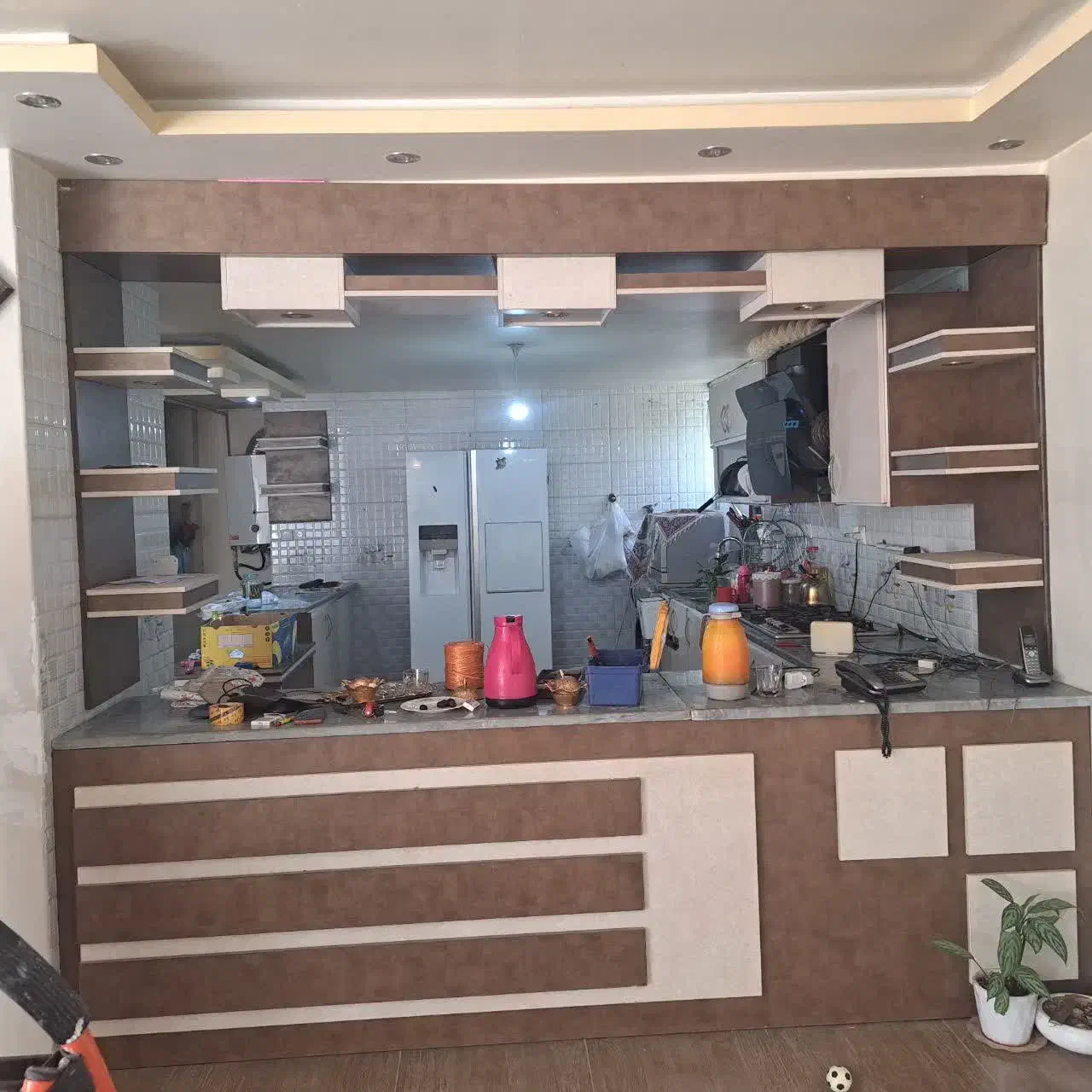 فروش کابینت فلزی و دکور آشپزخانه|مصالح و تجهیزات ساختمان|فولادشهر, A3|دیوار