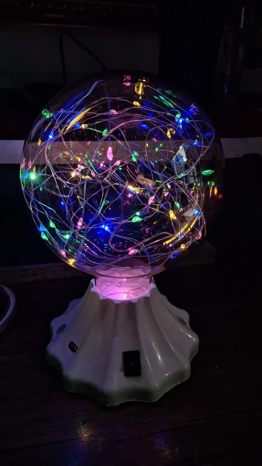 گوی کهکشانی|ریسه و چراغ تزئینی|رفسنجان, |دیوار