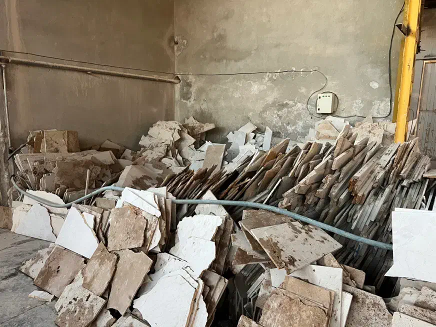 سنگ تراورتن کف|مصالح و تجهیزات ساختمان|محلات, |دیوار