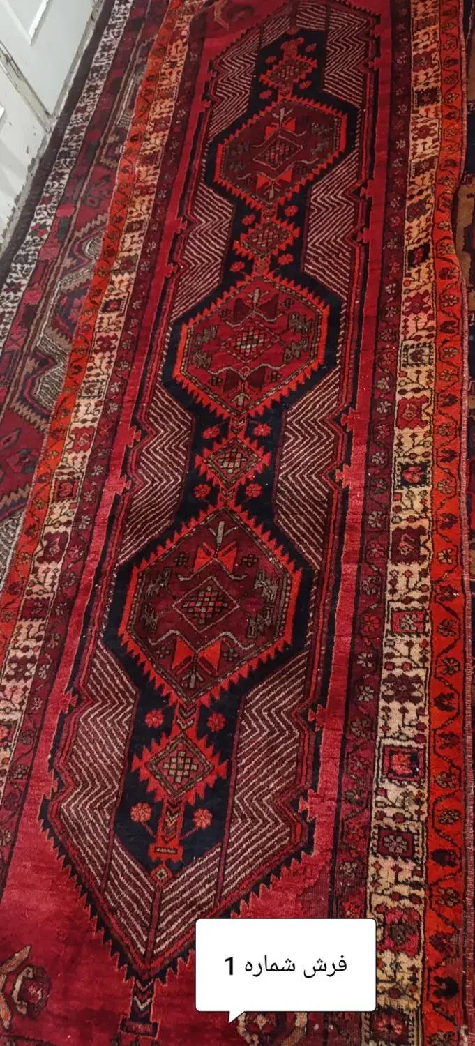 فرش دست بافت پشمی عثیقه|فرش|قرچک, مهدیه|دیوار