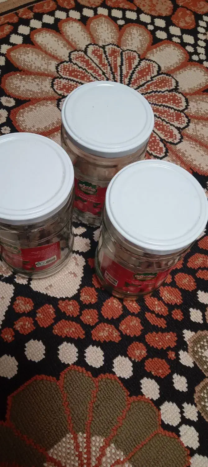 ۲۵عددشیشه رب وخیارشور|ظروف نگهدارنده، پلاستیکی، یکبارمصرف|مراغه, |دیوار