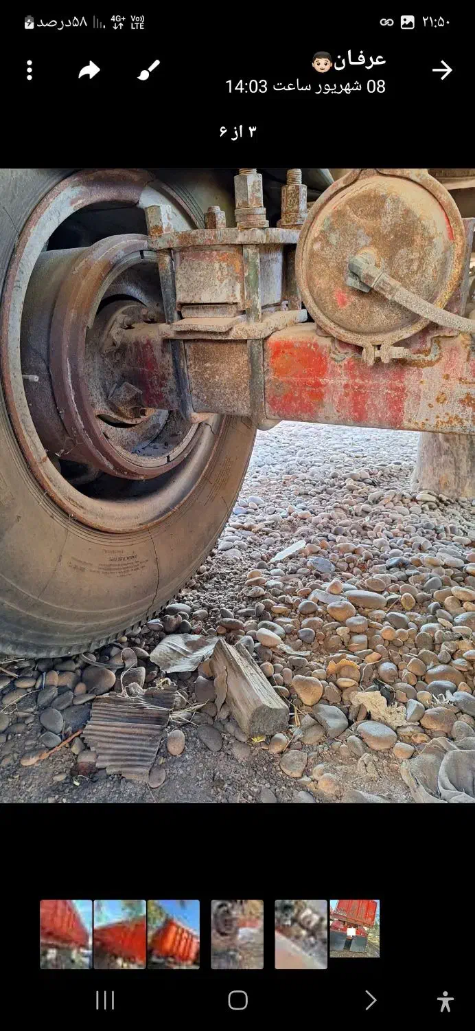 تریلی کمپرسی|خودرو سنگین|باوی, |دیوار