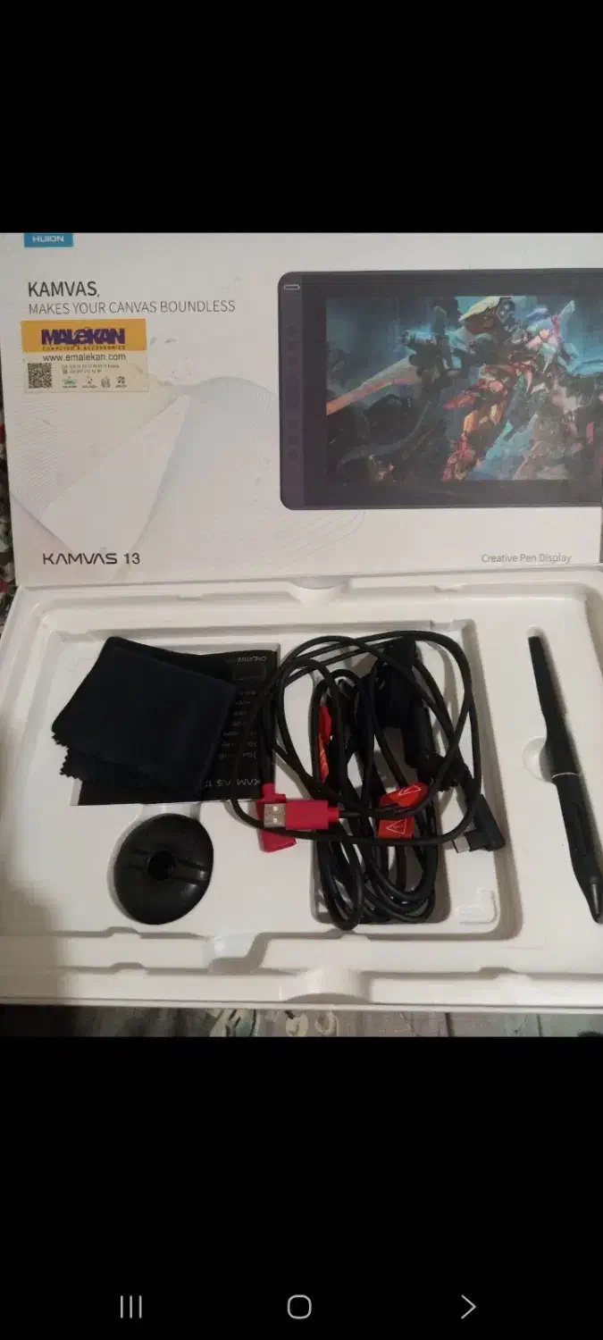 قلم نوری هویون مدل Kamvas 13 با نمایشگر تمام لمینت|تبلت|تهران, ارامنه|دیوار